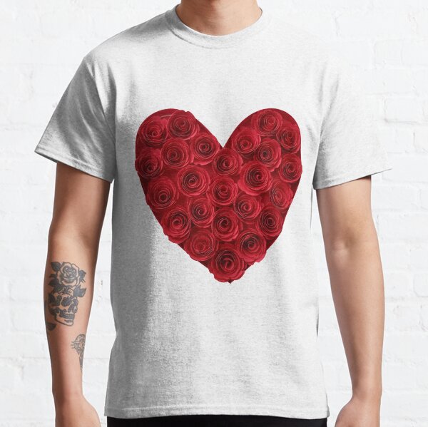 Paper Flower Heart Classic T-Shirt