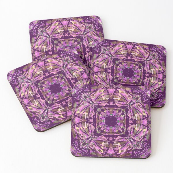 Item preview, Pink and purple kaleidoscope  designed and sold by Diane Hunter Art.