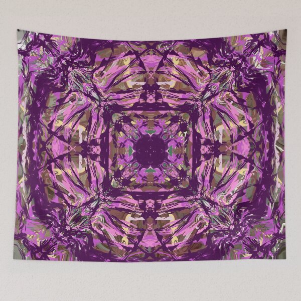 Item preview, Pink and purple kaleidoscope  designed and sold by Diane Hunter Art.