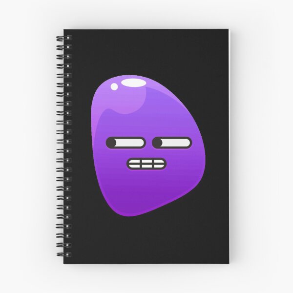 Item preview, Scared Purple Emoji designed and sold by bubble-bulb.