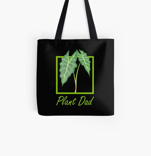 Fathers Day Gift Plant Dad Black Plant Lover African American Tote