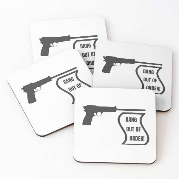 Item preview, Bang out of order! Funny design with gun and flag.  designed and sold by PaulArden.