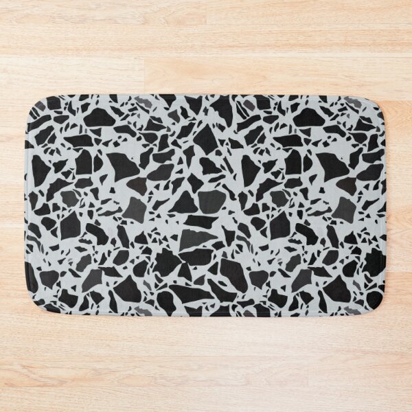 Item preview, Monochrome Grey Modern Terrazzo Pattern designed and sold by thesnowwhyte.