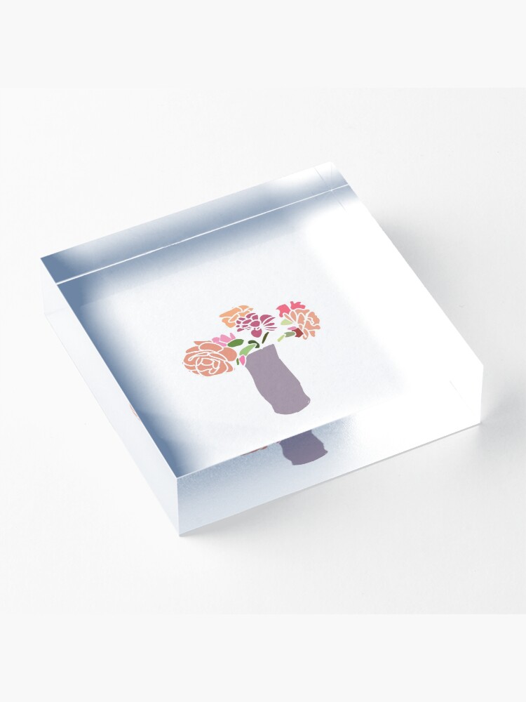 Alternate view of Flower vase Acrylic Block