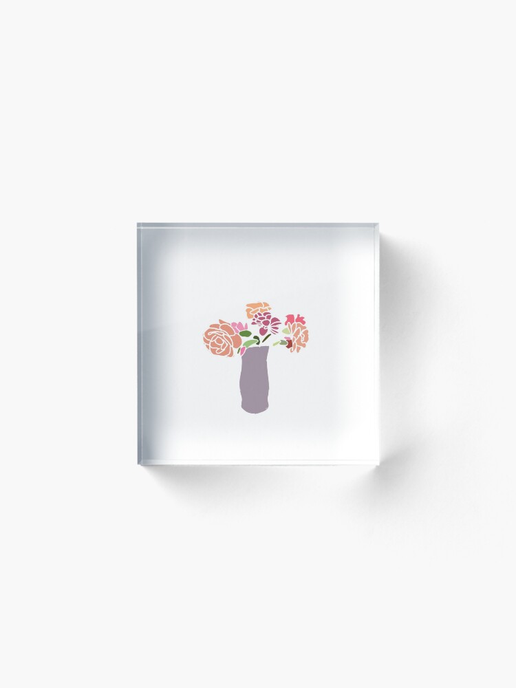 Alternate view of Flower vase Acrylic Block