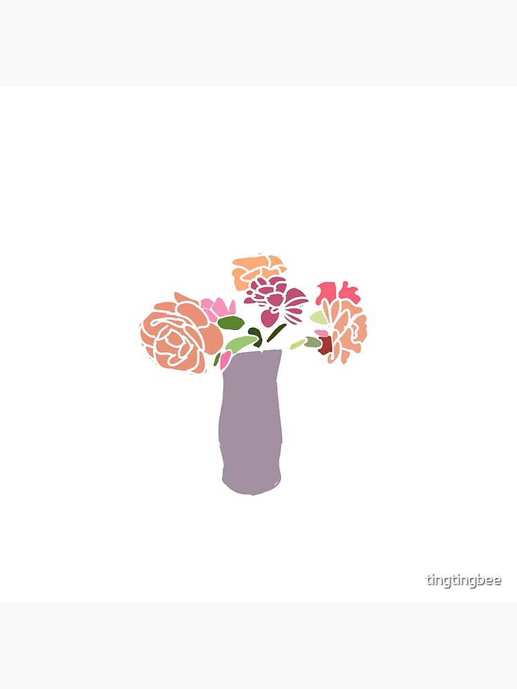 Flower vase by tingtingbee