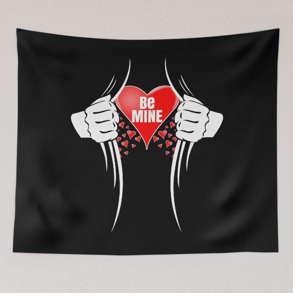 Item preview, Be Mine Valentines Open Heart Sweetheart Clever Reveal designed and sold by CharJens.