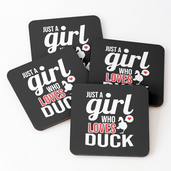 Item preview, Just a girl who loves duck, animal lovers designed and sold by narinari32.
