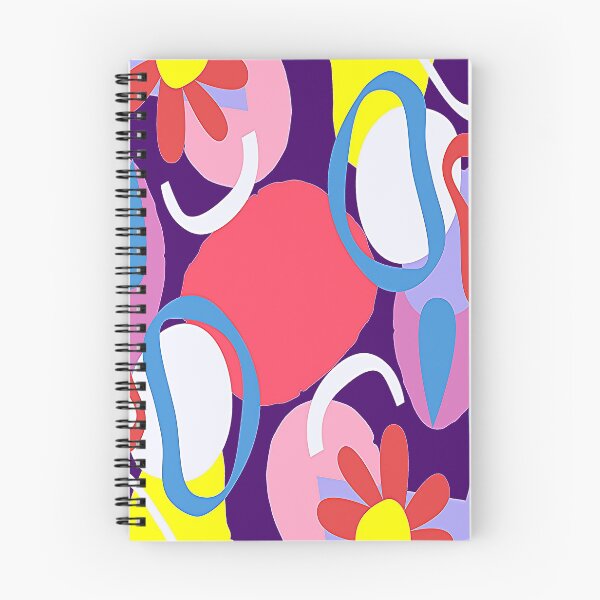 Artikelvorschau, Arte Abstracto Psychedelic Bold Multicolor, Blumenillustration Abstracto inspiriert von der Natur entworfen und verkauft von Adri Barnard.
