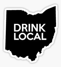 Ohio Drink Local OH Sticker