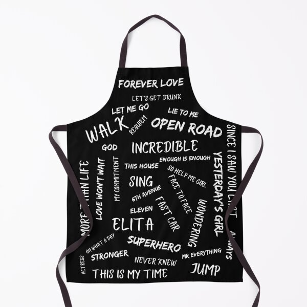 Item preview, Gary Barlow Song Titles Black designed and sold by My Backpocket And Me (TT Paintings).