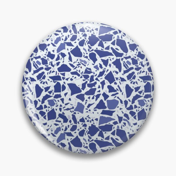 Item preview, Blue and White Terrazzo Pattern designed and sold by thesnowwhyte.
