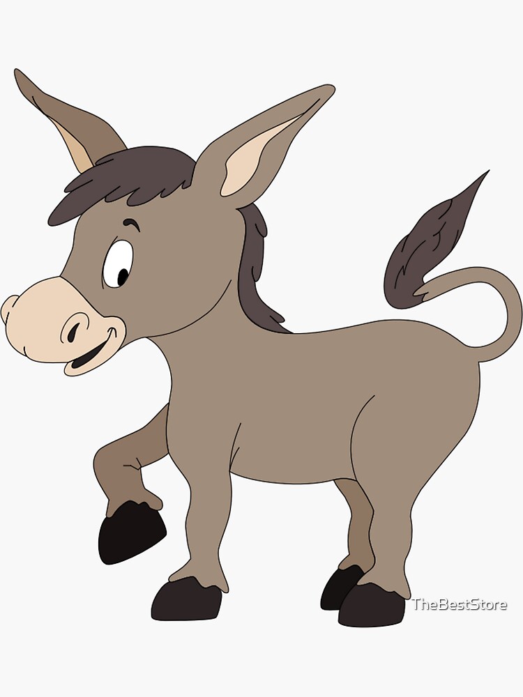 donkey artoon