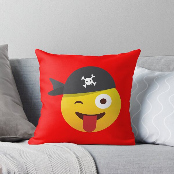 Item preview, Cartoon Pirate Emoticon designed and sold by bubble-bulb.