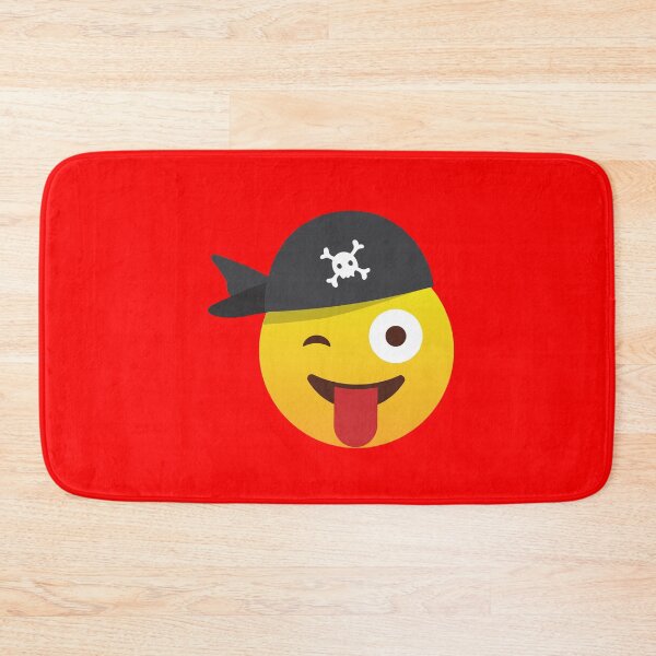 Item preview, Cartoon Pirate Emoticon designed and sold by bubble-bulb.