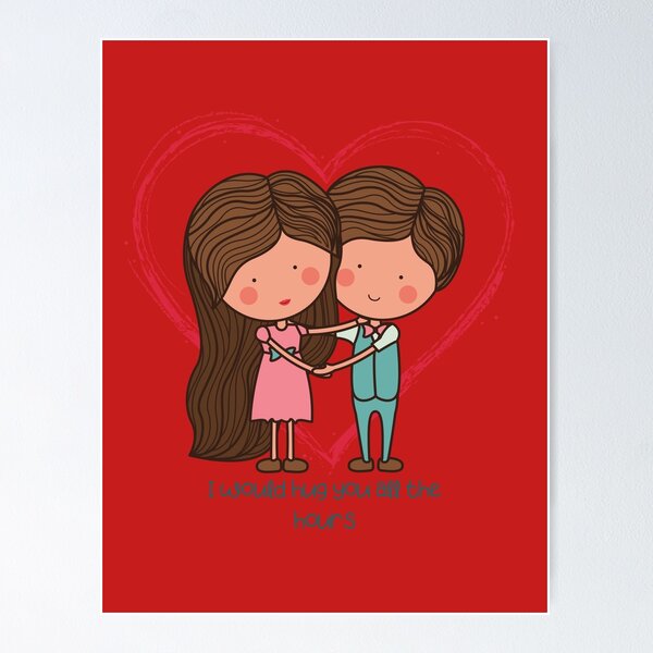 Item preview, I Would Hug You All The Hours designed and sold by PaPoStyle.