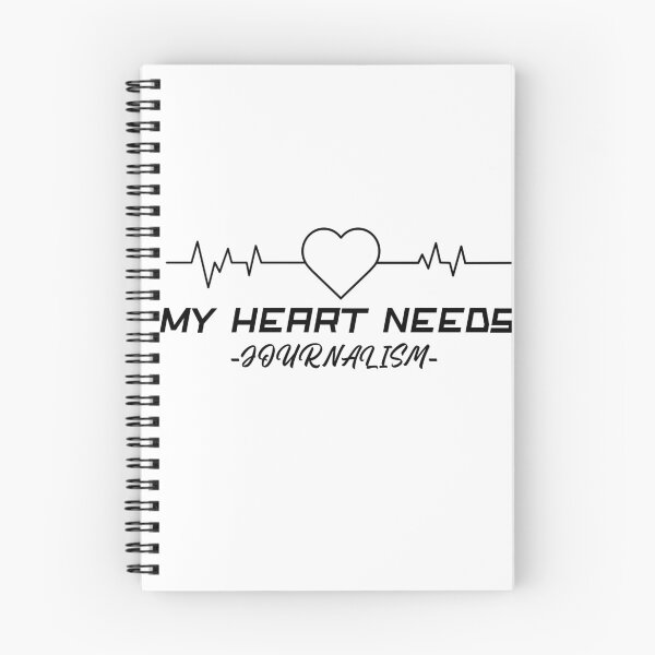 Item preview, My Heart Needs Journalism  designed and sold by joabaj.