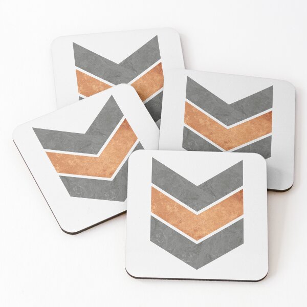 Item preview, Geometric Stone Chevrons designed and sold by AmbienceArt.