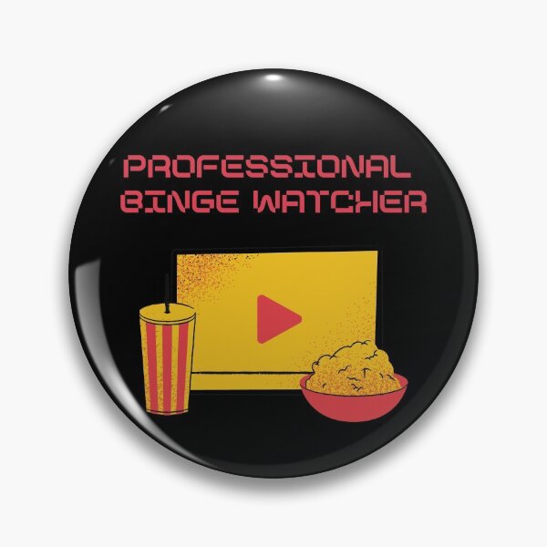 Item preview, Professional Binge Watcher designed and sold by Lolas-Creations.