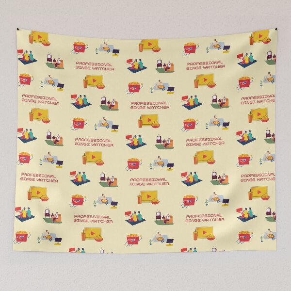 Item preview, Professional Binge Watcher designed and sold by Lolas-Creations.