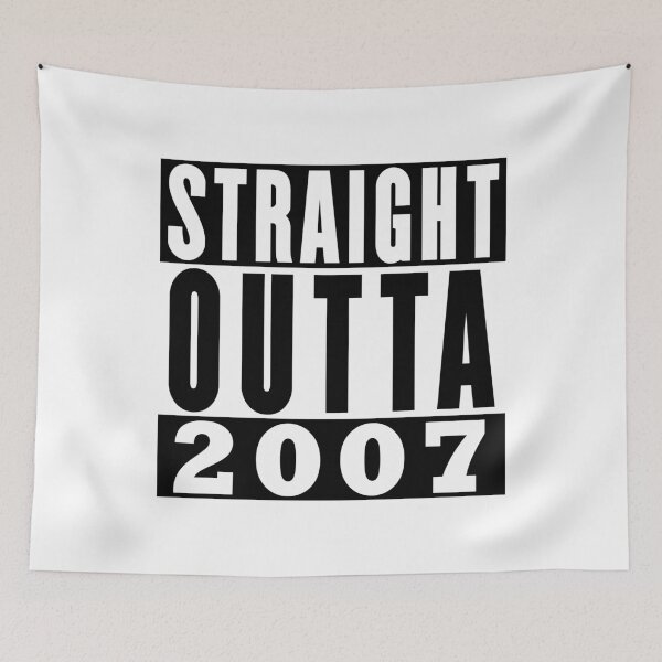 Item preview, Straight Outta 2007 Birthday designed and sold by RandomStuffShop.
