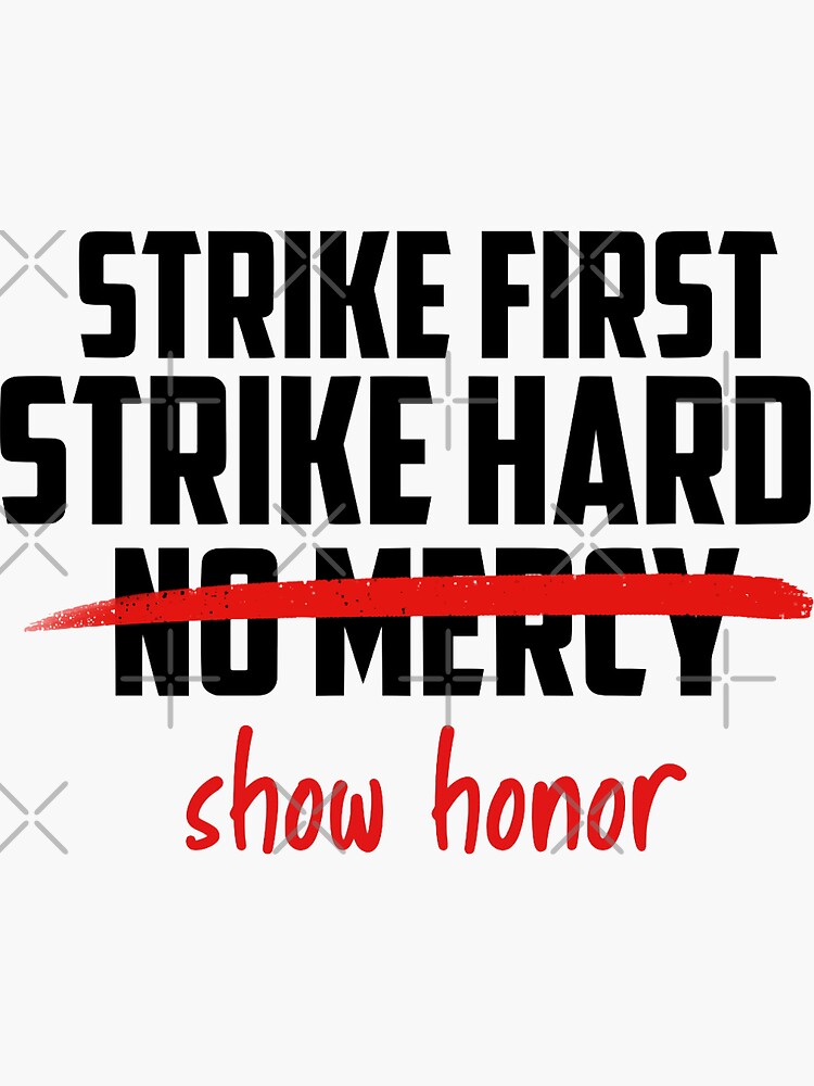 cobra Kai Dojo Rules Sticker By Artistichello Redbubble cobra-kai-dojo-rules-sticker-by-artistichello-redbubble