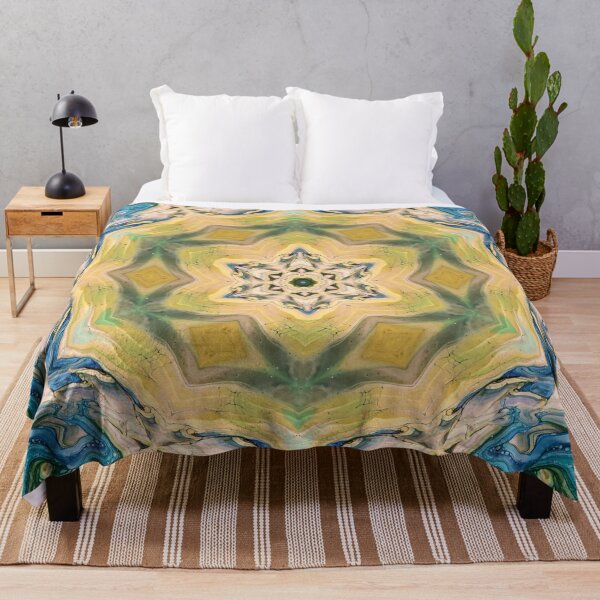 Item preview, Caleidoscopio Gren Blue Optical Illusion designed and sold by crgart.