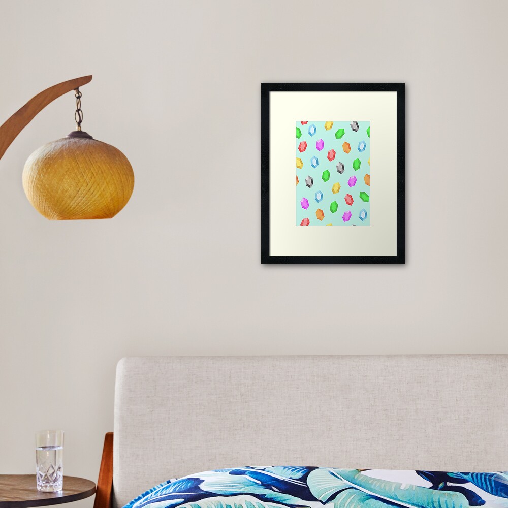 Item preview, Framed Art Print designed and sold by jellyink.