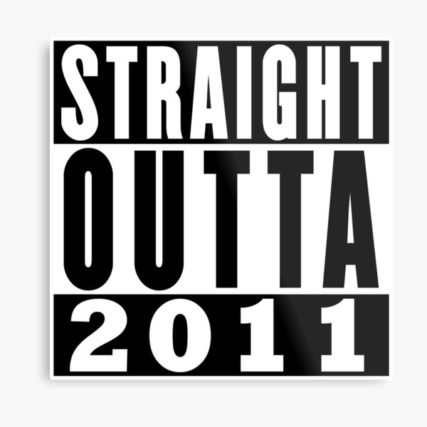 Item preview, Straight Outta 2011 Birthday designed and sold by RandomStuffShop.