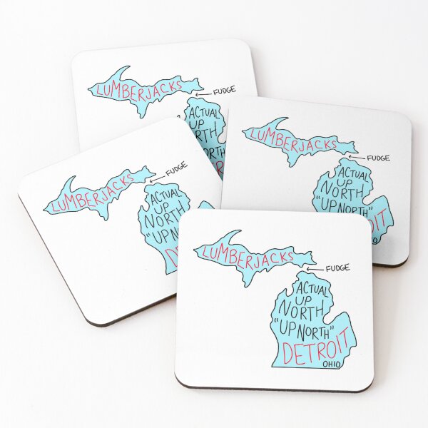 Item preview, Honest Michigan Map designed and sold by sprigstudio.