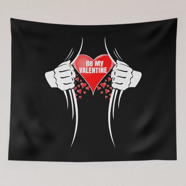 Item preview, Be My Valentine Open Heart Sweetheart Clever Reveal designed and sold by CharJens.