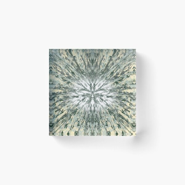 Item preview, Lemon and green kaleidoscope abstract design  designed and sold by Diane Hunter Art.