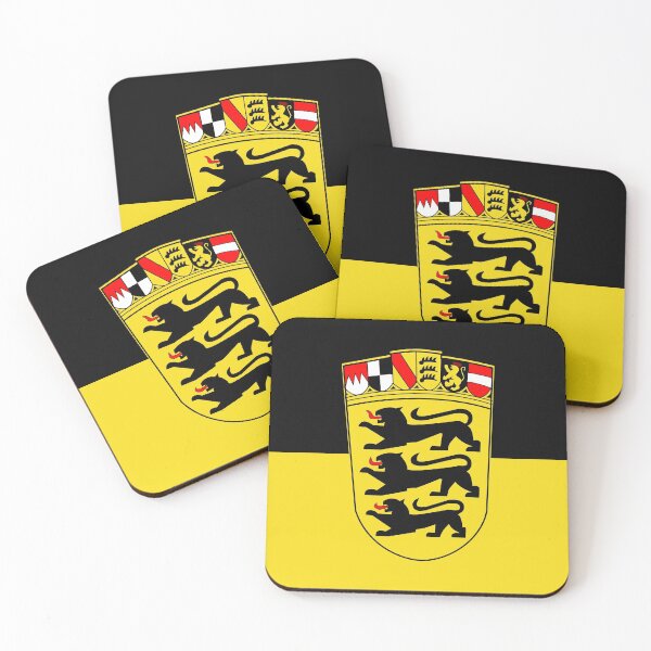 Item preview, Baden-Wuerttemberg flag flag designed and sold by GeogDesigns.