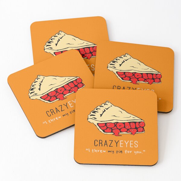 Item preview, Crazy Eyes - I threw my pie for you! designed and sold by sandiesque.