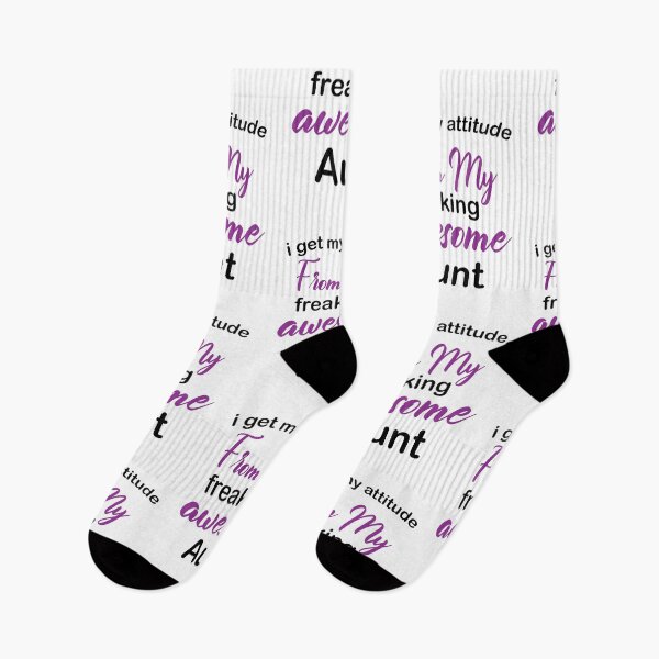 Item preview, I Get My Attitude From My Freaking Awesome Aunt - Funny Aunt Lover Quotes For Childs designed and sold by Scratches Tees.