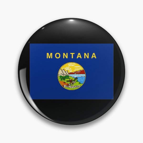 Item preview, Montana USA flag flag designed and sold by GeogDesigns.