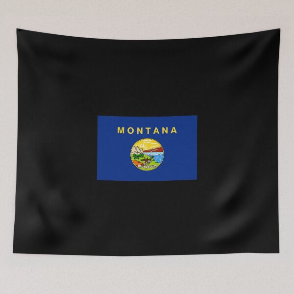 Item preview, Montana USA flag flag designed and sold by GeogDesigns.