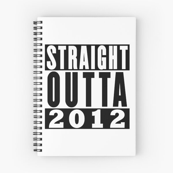 Item preview, Straight Outta 2012 Birthday designed and sold by RandomStuffShop.