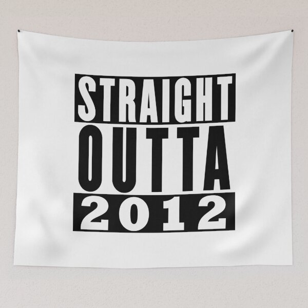 Item preview, Straight Outta 2012 Birthday designed and sold by RandomStuffShop.