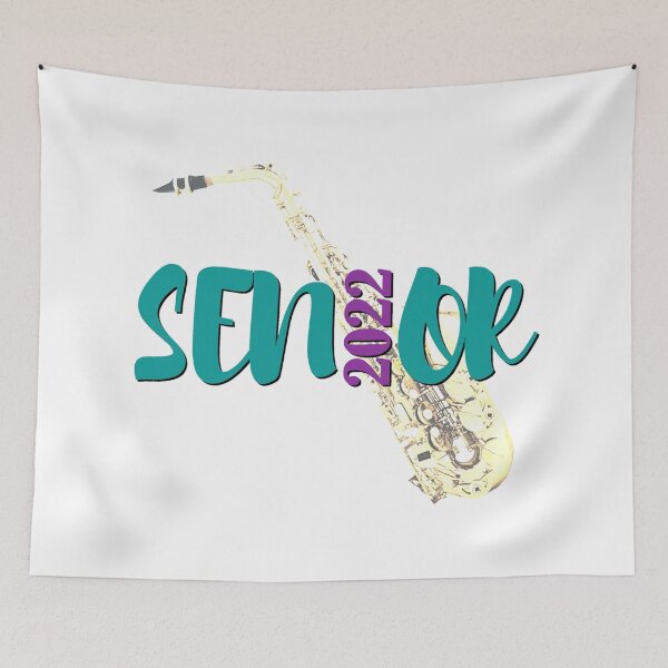 Artikelvorschau, Senior 2022 - Altsaxophon entworfen und verkauft von BandMomDesigns.