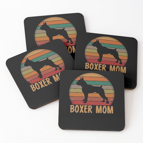 Item preview, Retro Boxer Mom Dog Mother Pet Boxer Mama designed and sold by ManishDayal.