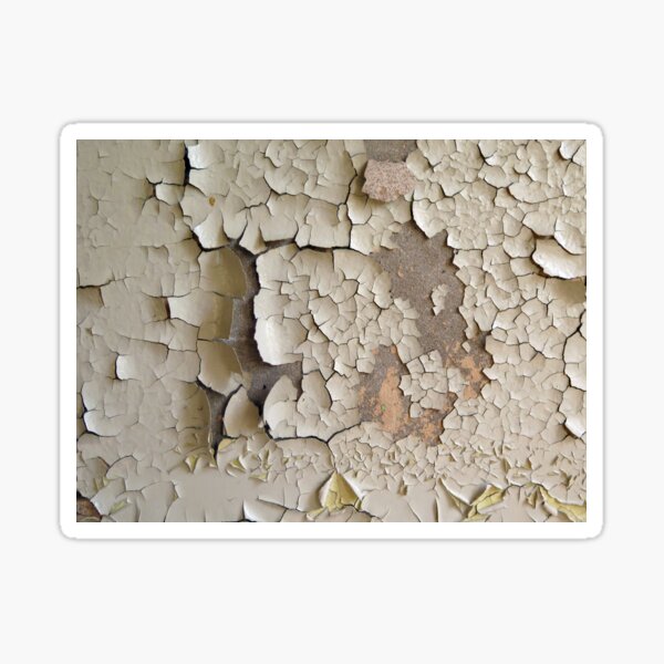 Item preview, Peeling Paint at an Abandoned Psychiatric Hospital designed and sold by JohnArehart.
