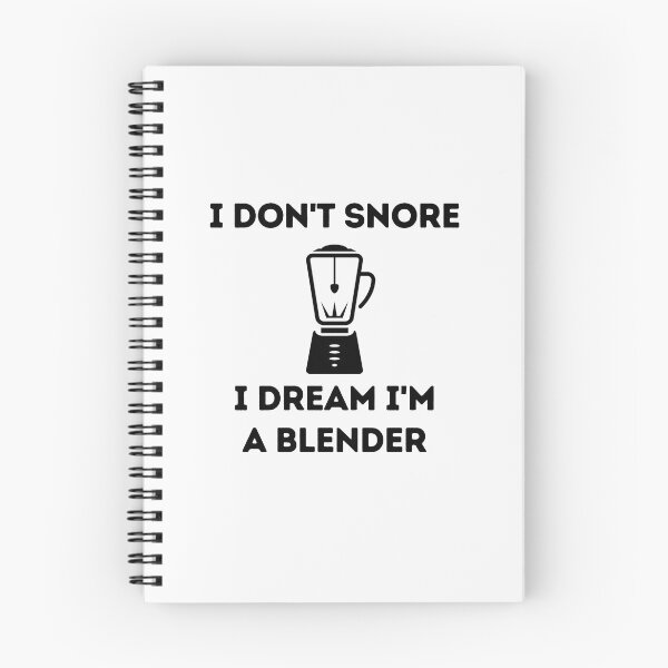 Item preview, Blender Snore Joke Cute Funny Introvert Poem Animals Pets Books Foodie Read Awkward Relax Cute Funny Mental Health Anxiety Depression Sarcastic Happy Fun Inspirational Gift designed and sold by EpsilonEridani.