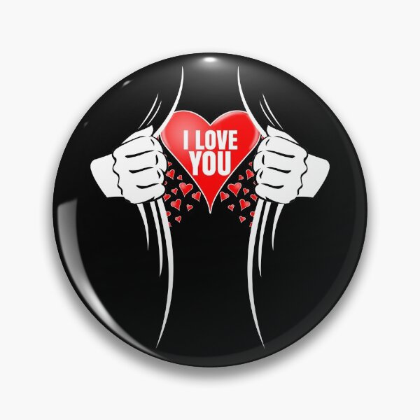 Item preview, I Love You Valentine Open Heart Sweetheart Clever Reveal designed and sold by CharJens.