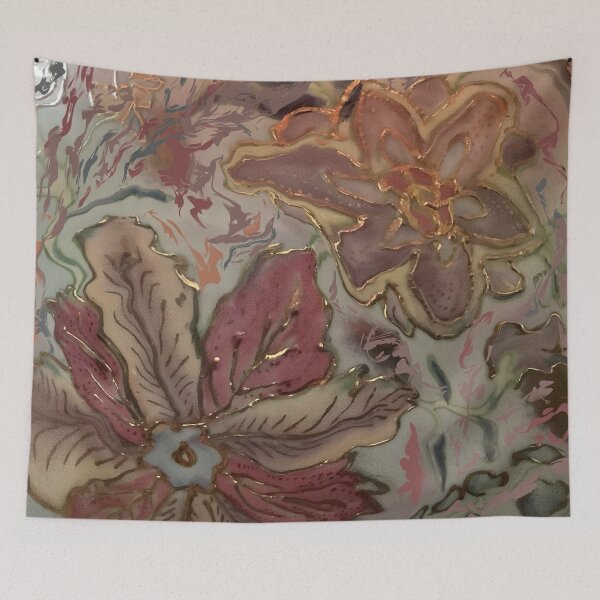 Item preview, Floral vintage abstract design  designed and sold by Diane Hunter Art.