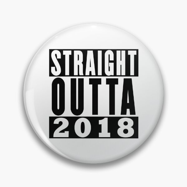 Item preview, Straight Outta 2018 Birthday designed and sold by RandomStuffShop.