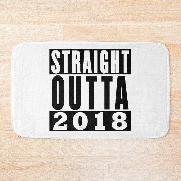 Item preview, Straight Outta 2018 Birthday designed and sold by RandomStuffShop.