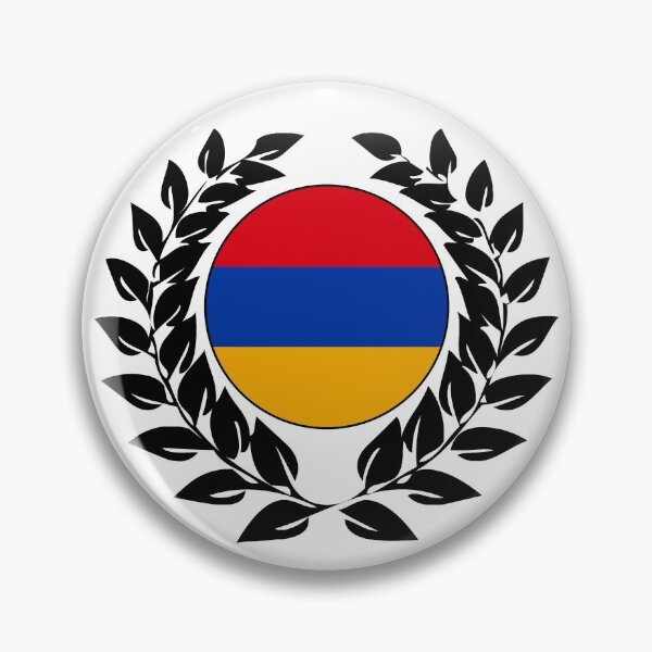 Item preview, Armenia armenian flag banner laurel wreath designed and sold by GeogDesigns.