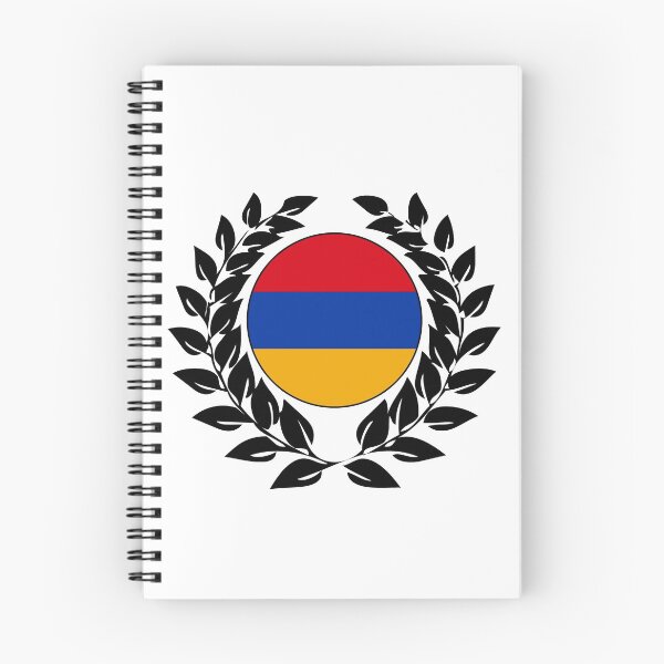 Item preview, Armenia armenian flag banner laurel wreath designed and sold by GeogDesigns.