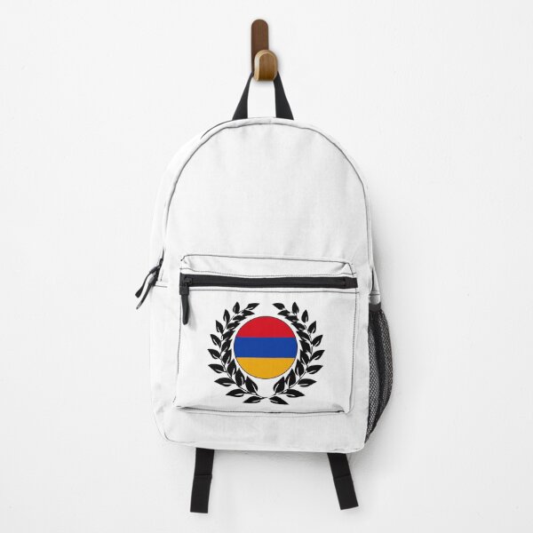 Item preview, Armenia armenian flag banner laurel wreath designed and sold by GeogDesigns.